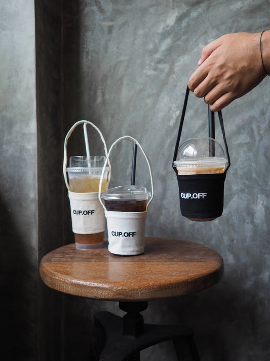 Cup sleeve with handle CUP.OFF 3 colors bundle